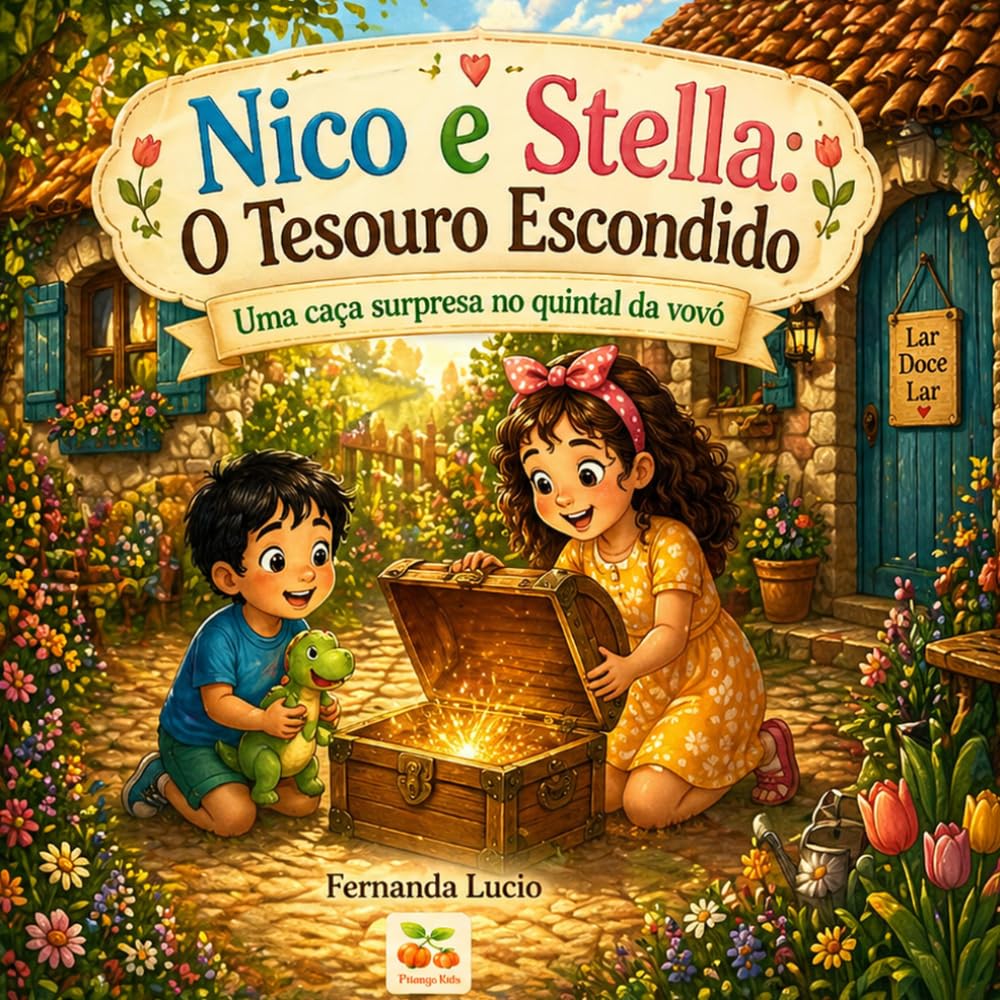Nico e Stella: O Tesouro Escondido: Uma caça surpresa no quintal da vovó