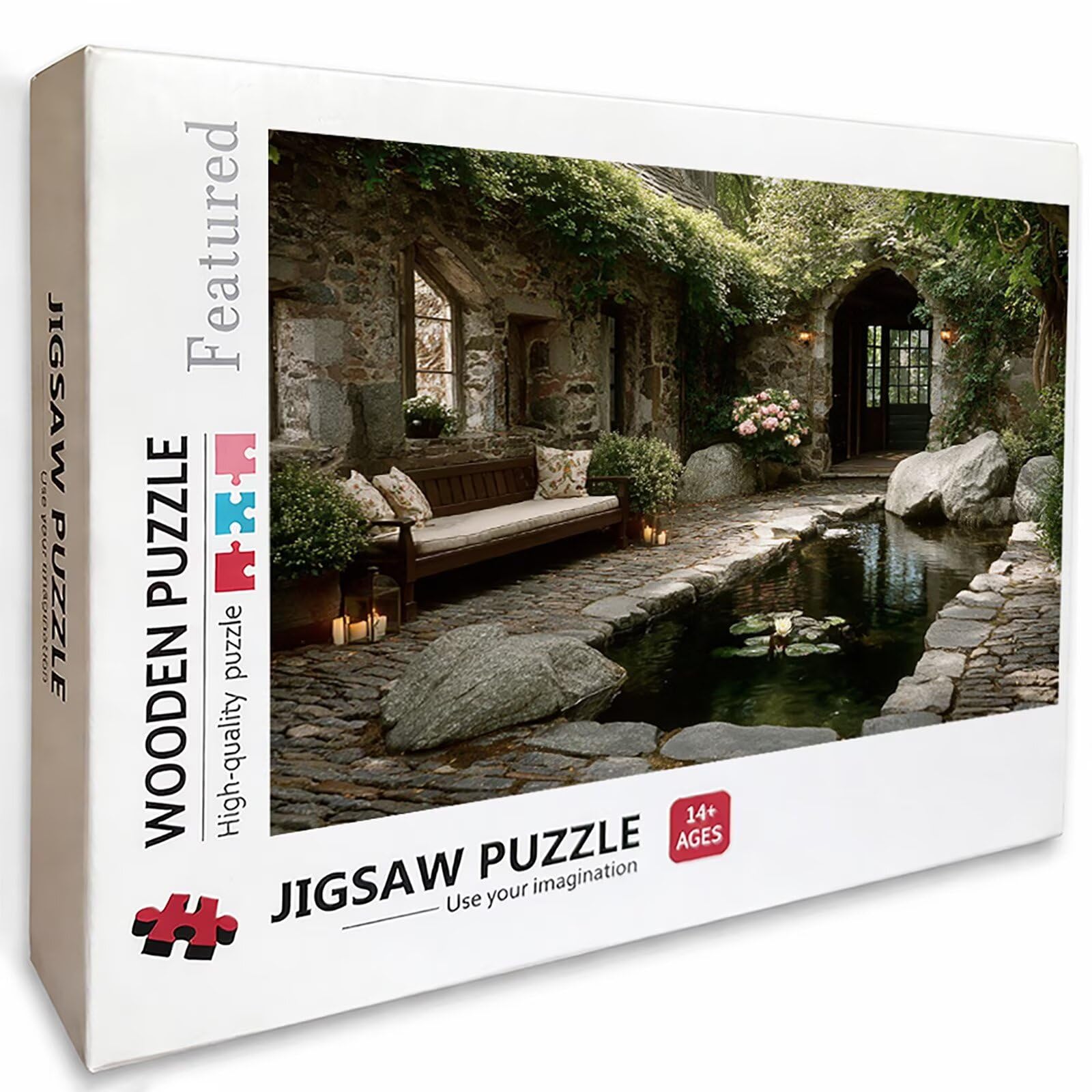 Puzzle 3000 elementów dla dorosłych, krajobraz, drewniane puzzle 122 x 81 cm, dla mężczyzn, kobiet, starszych seniorów, części ściśle do siebie pasują, dekompresja, dekoracja ścienna, prezenty dla
