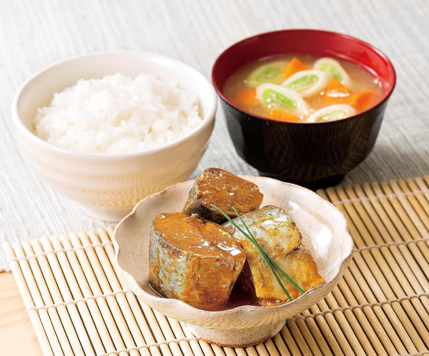 Saba Can Mackerel Canned Fish With Miso 5.64oz(160g) Set Of 5