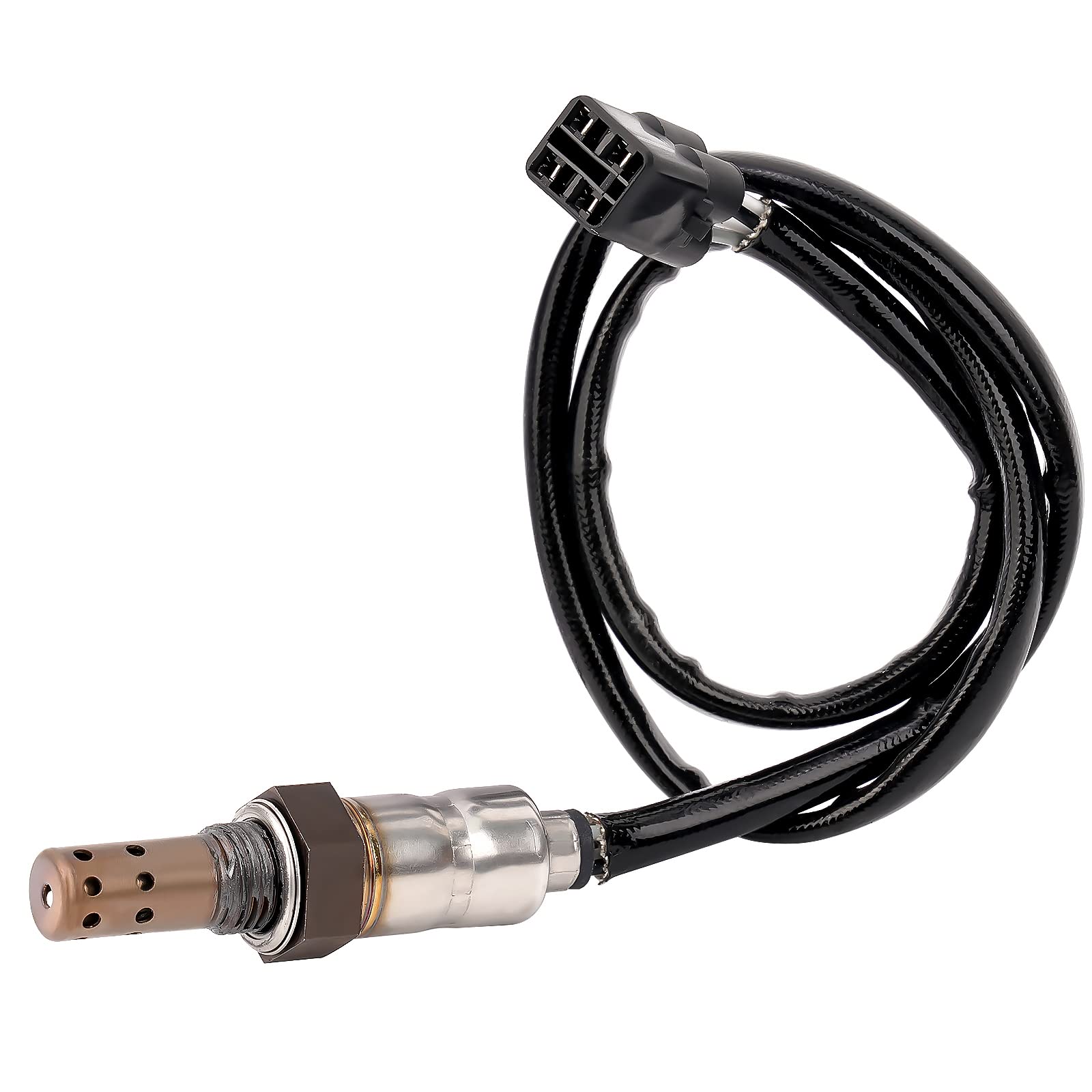 Road Passion 21176-Y006 Sensor de Oxigeno,Lambda Sonda O2 Compatible con Kymco Xciting 250 580mm/ Kawasaki SC300 J300 2014-2016/ SC300 J300 ABS 2014-2017/ SC125 J125 2016/ SC125 J125 ABS 2016-2017