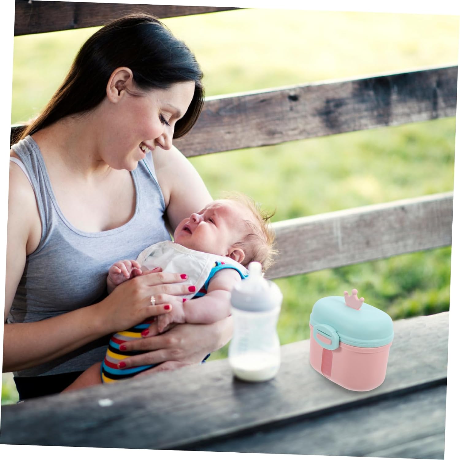 Formula Dispenser Travel Case Nido Milk Powder Box Pipette Portable Milk Powder Storage Tank
