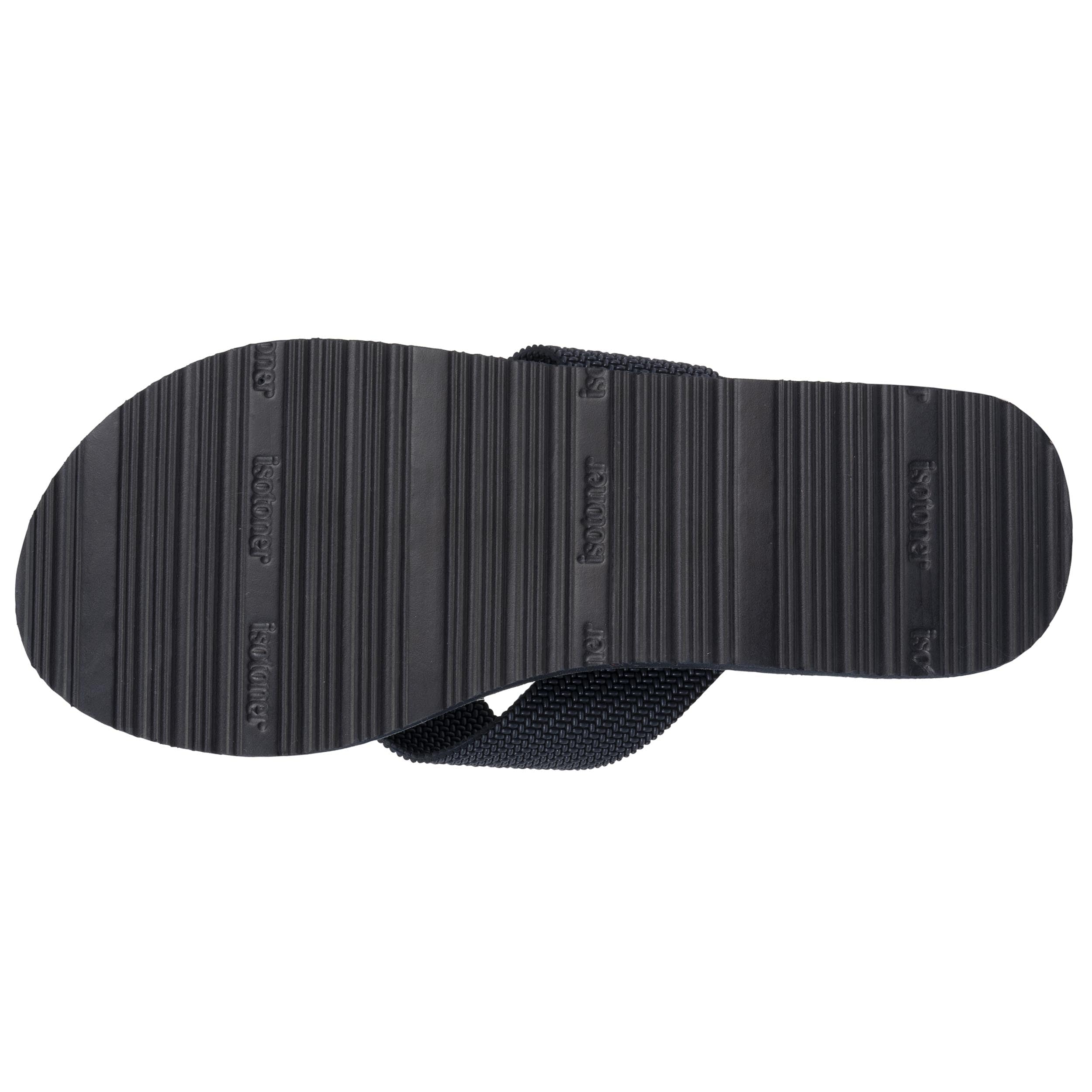 Isotoner Tongs homme très confortables, tiges larges,