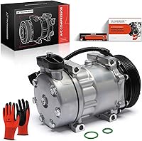 Vista 11 de A-Premium Compresor de aire acondicionado con embrague compatible con Kenworth C500 K100E T2000 T600A T800 y Peterbilt