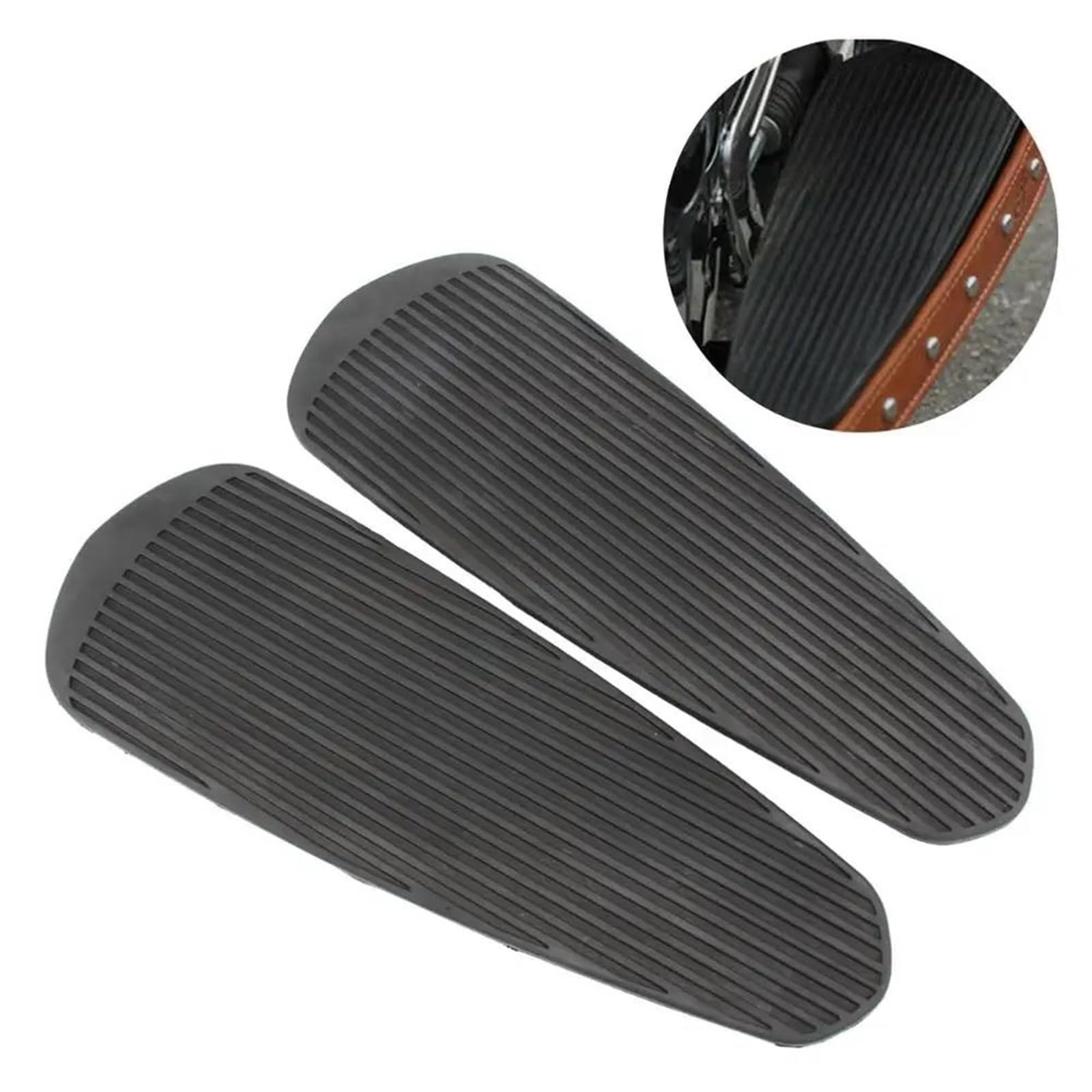 Estriberas Traseras Motocicleta Para Chief Vintage Chieftain Dark Horse Roadmaster Classic Springfield Negro Motocicleta Piso Clavijas Pedal Pad Estriberas Motocicleta
