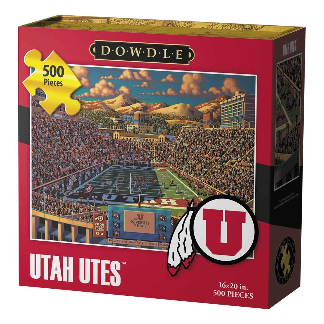 Dowdle Folk Art 500 Piece Puzzle "Hong Kong"