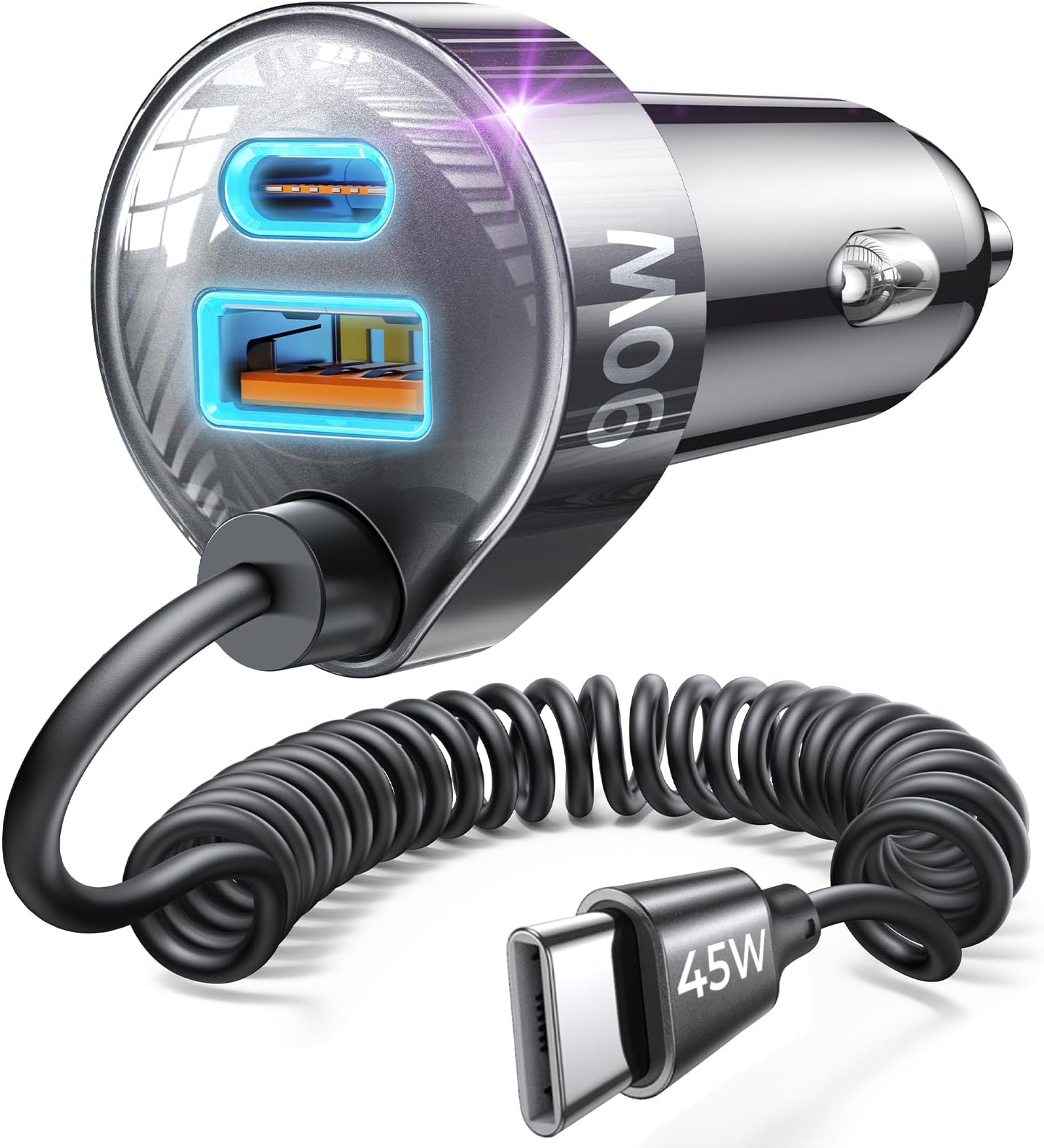90W for iPhone 17 16 15 Pro Max Car Charger USB C Fast Charge,Super Fast for iPhone 15 16 17 Pro Car Charger USB C Adapter for iPhone 17e 16 15 Pro Max Plus Air,Samsung Galaxy S26 Ultra, Android