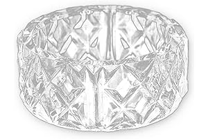 Sleeke Crystal Clear Plastic Napkin Rings