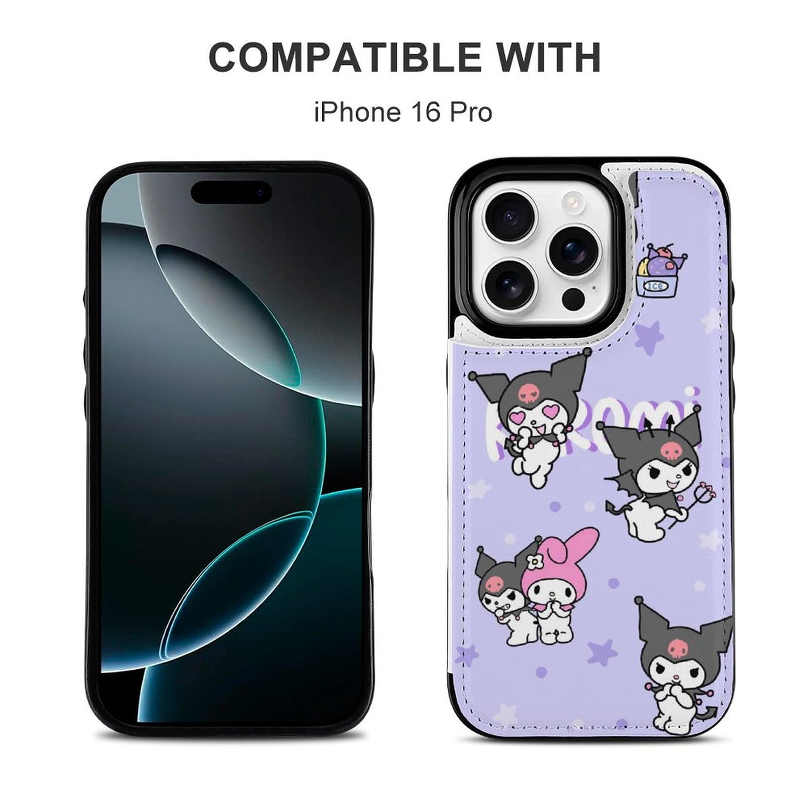 Amazon.co.jp: iPhone 16 ケース 手帳型 クロミ 可愛い iPhone 16 Pro