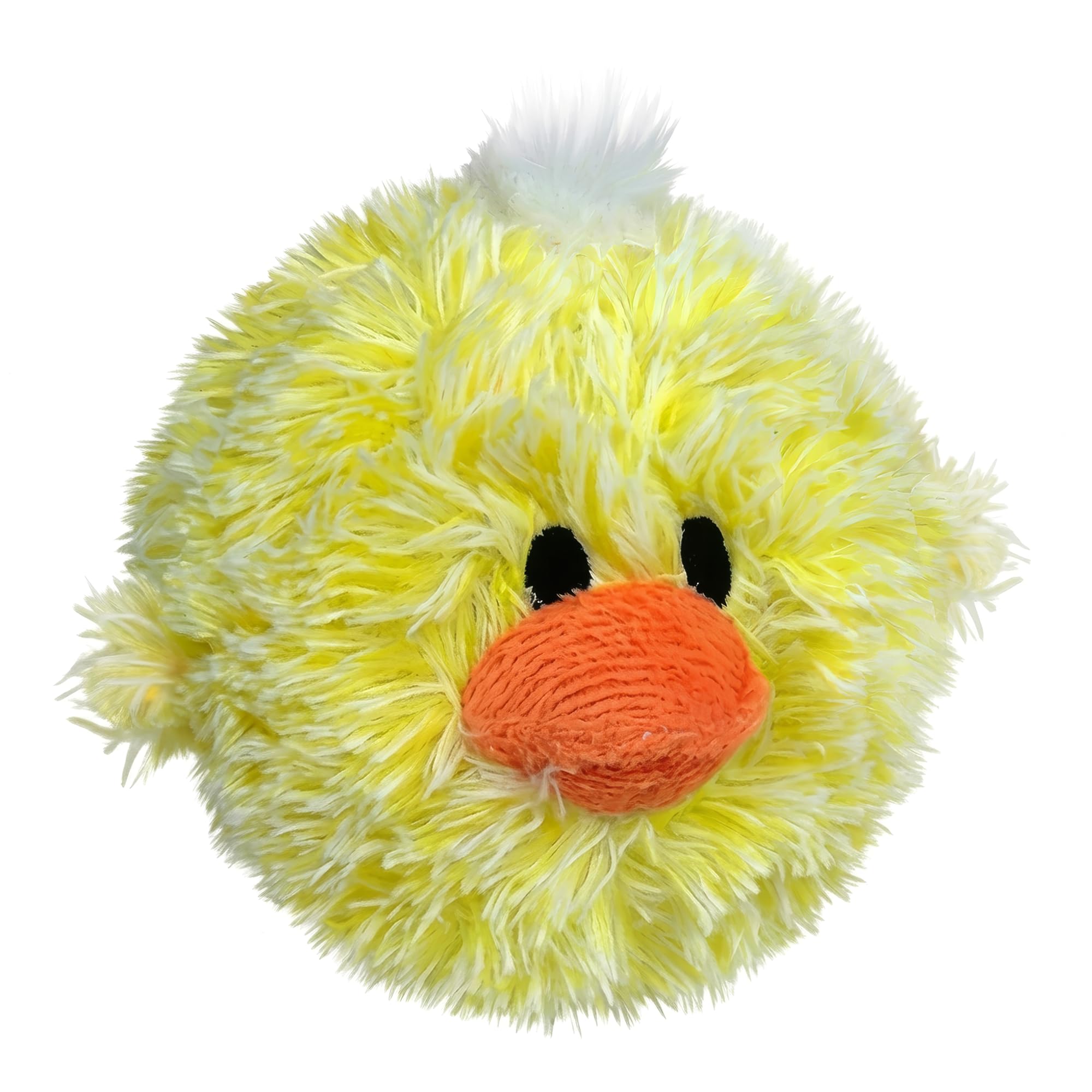 Dog 4 Inch EZ Squeaky Chick, Beige, Small, for All Breed Sizes