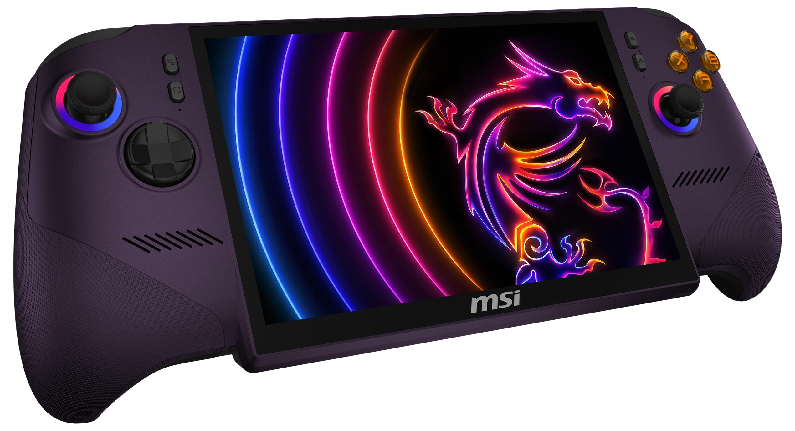MSI Claw 8 EX AI+ Gaming Handheld, Launch Pack, 8 Zoll FHD+ 120 Hz Display, Intel® Arc™ G3 Extreme Prozessor, 32 GB RAM, 1 TB SSD, Intel® Arc™ GPU B390, Windows 11 Home, Void Purple, CG3EM-015