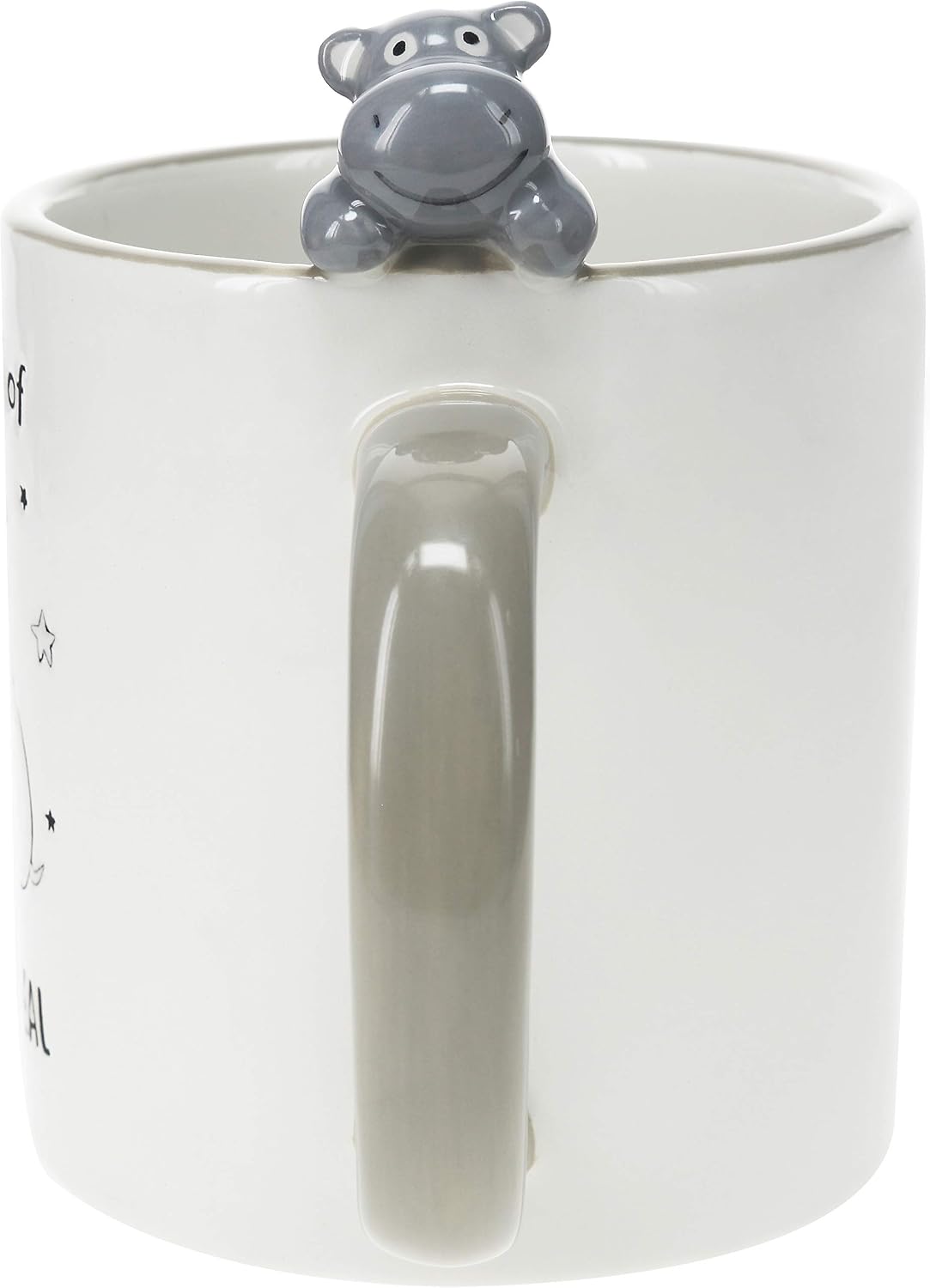 You're Kind Of A Big Deal - Hippo Gray 17oz Dolomite Coffee Cup Mug