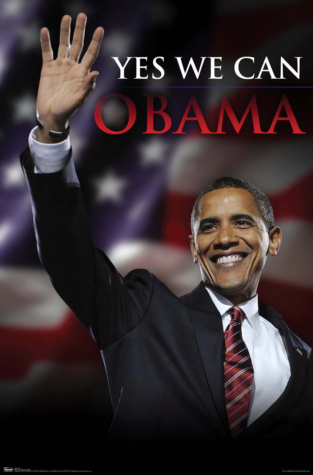 Amazon.co.jp: 24 x 36Barack Obama ( Yes We Canアートポスター印刷