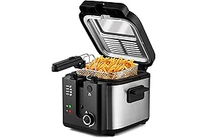 SUSTEAS Intellipot Deep Fryer, Effortless Culinary Perfection