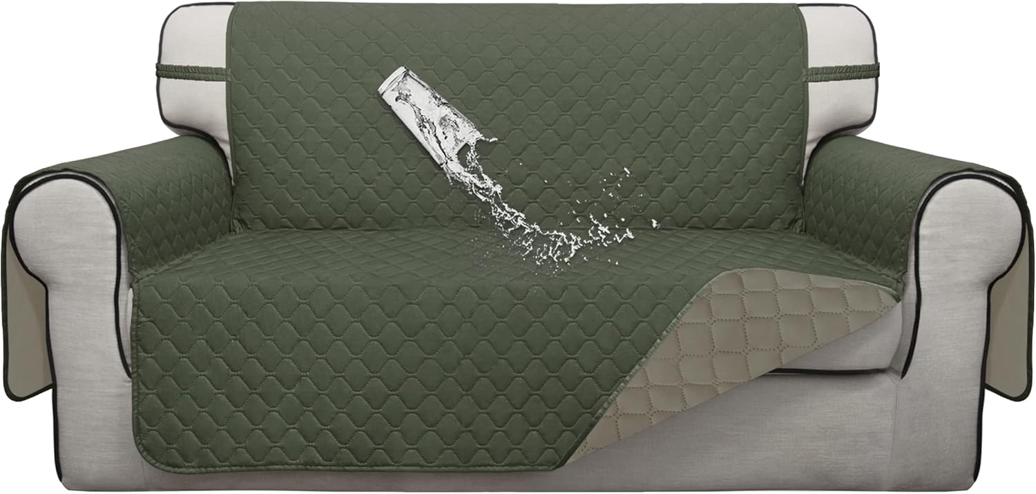 ISSUNTEX Double Protection 100 Waterproof Loveseat Sofa