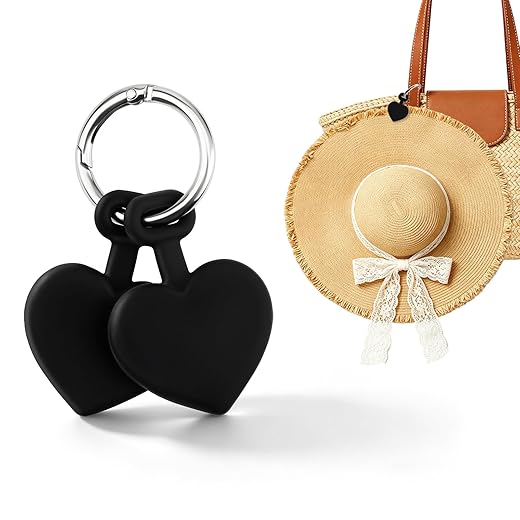 Magnetic Hat Clip for Travel on Bag, Soft Silicone Hat Holder, Strong Magnet Design for Caps and Beach Hats, Portable Vacation Outdoor Travel Beach Essentials, Black