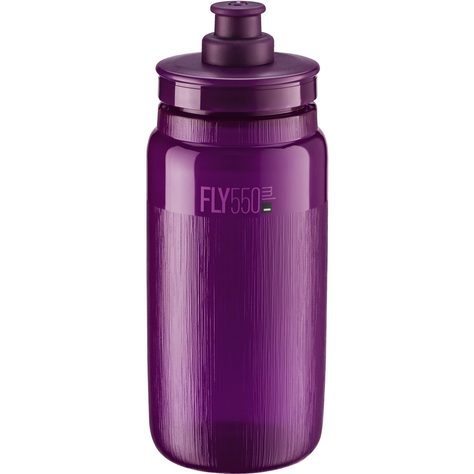 Élite Green/Black Elite Fly Lightweight Cycling Bottle - Purple, 550Ml / 0.5L Water Bidon Flask Drinking Drink Bicycle Cycle Biking Bike Road Racing Race Gym Triathlon Time Trial Super Ultralight Corsa Fit Cage