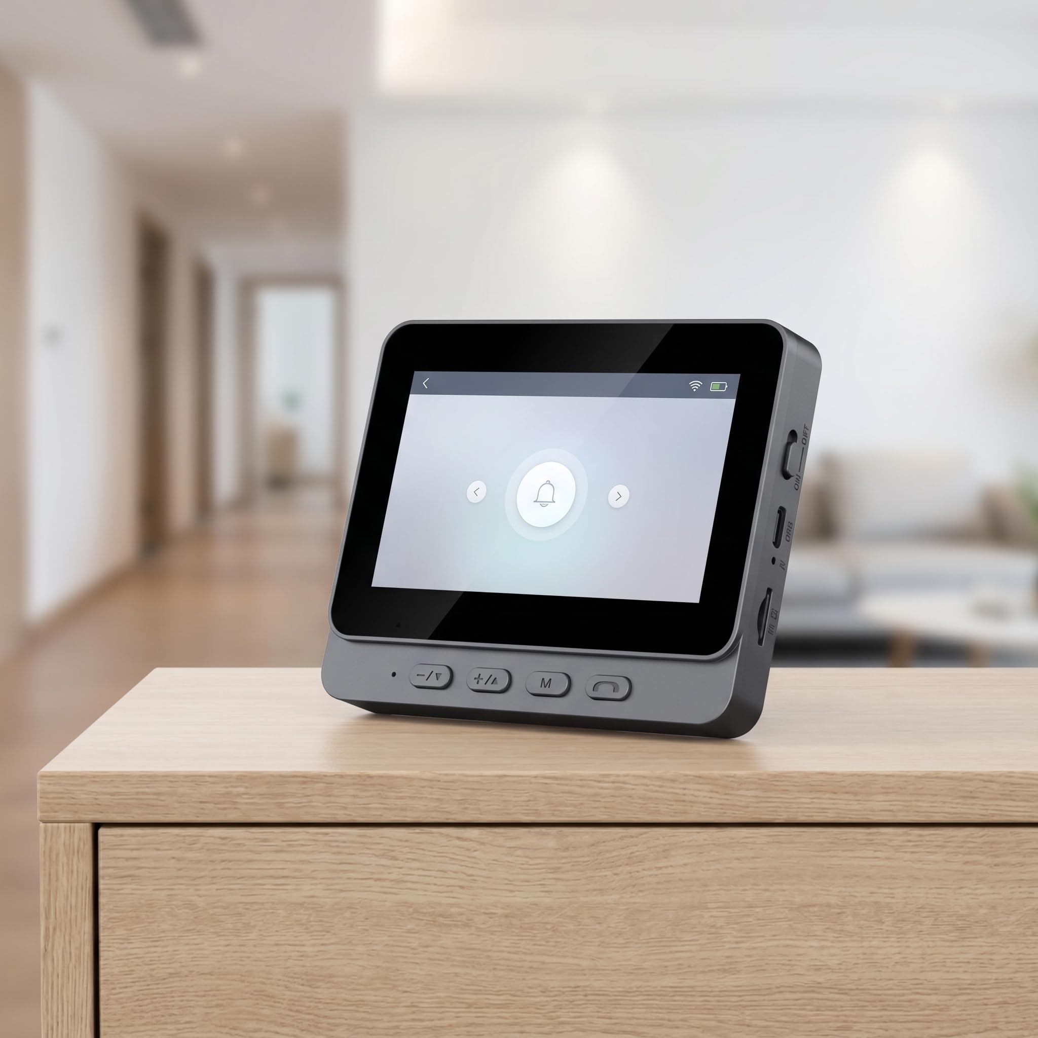 Timbre inalámbrico con visión Nocturna y Control Remoto. Solución