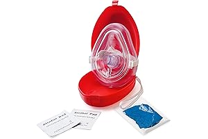 Medical CPR Mask - Essential Pocket Resuscitator for Emergency Resuscitation