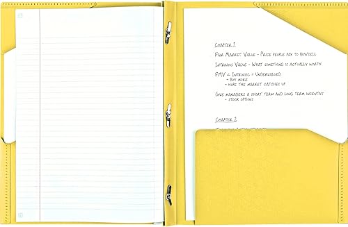 Miniatura 9 de Five Star Carpetas de 2 bolsillos con cierres de punta, carpeta que se mantiene en su lugar, carpetas con bolsillos, color seleccionado para ti, 1