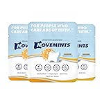 Movemints Clear Aligner Mints - Patented, Edible Alternative to Chewies - Freshen Breath and Improve Dry Mouth with Xylitol - Orange (3 Pack)
