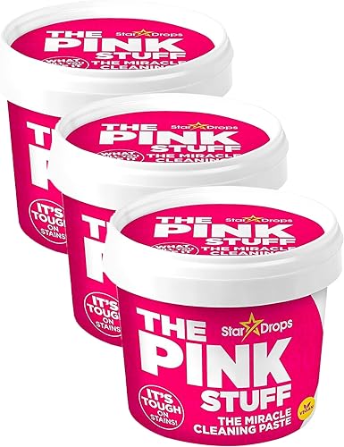 Stardrops - The Pink Stuff - Pasta de limpieza multiusos The Miracle (paquete de 3)