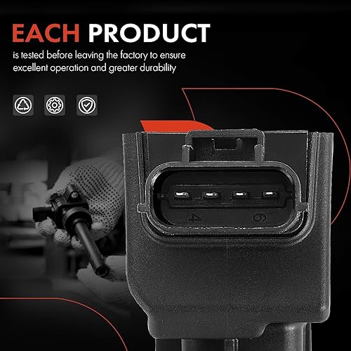 Miniatura 6 de A-Premium Paquete de bobinas de encendido compatible con Mazda 3 6 CX-3 CX-5 CX-9 MX-5 Miata 2012-2020 L4 2.0L 2.5L 4 PC Set