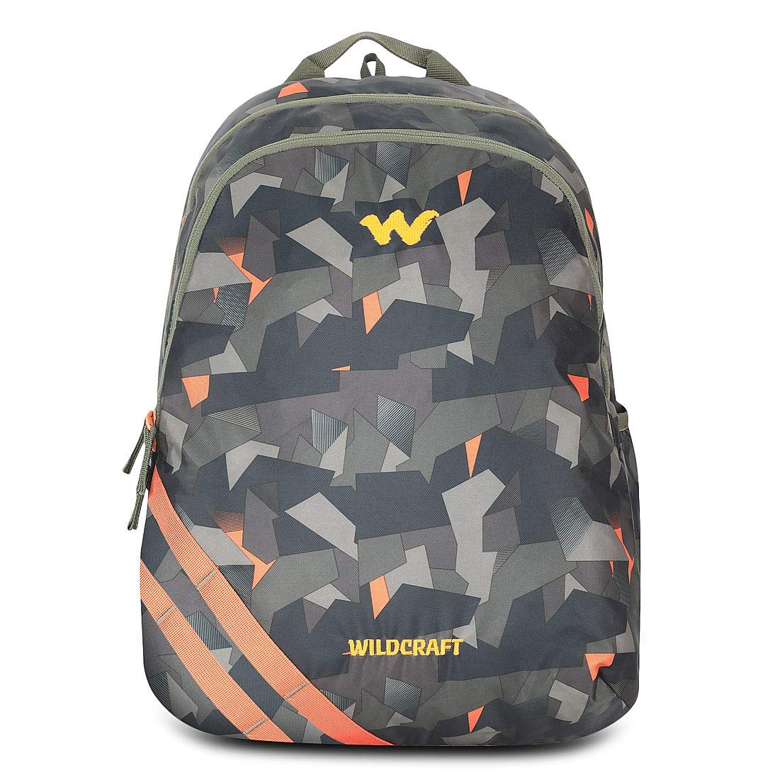 Wc 1 Broken Camo Standard Backpack Orange (11909) (Medium Size), Orange, Mid Size, Backpacks