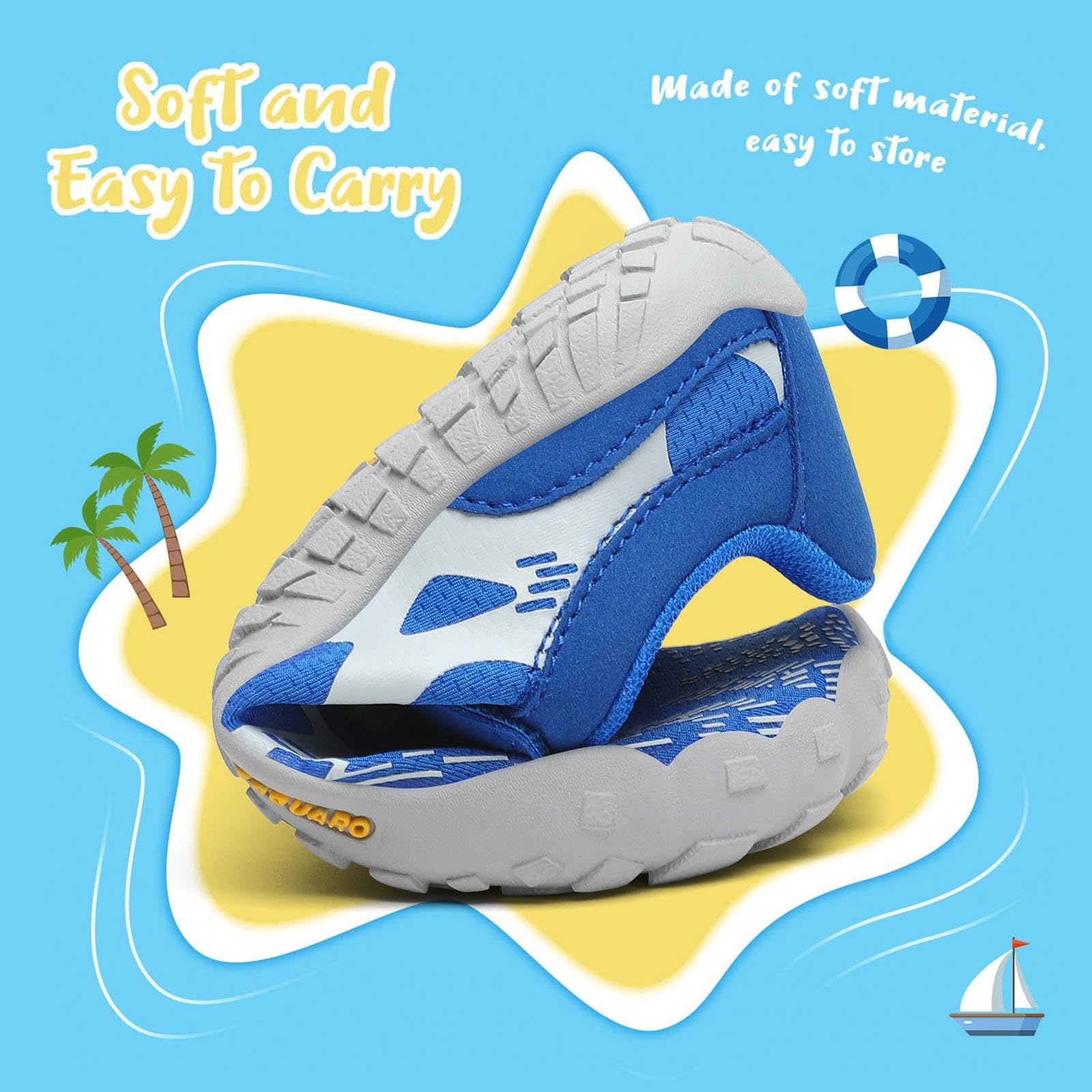 SAGUARO Chaussures de Trail Enfants Filles Chaussures de Sport Respirant Antidérapant