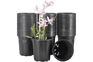 100-Pack Flower Plant Nursery Pots for Gardeners
