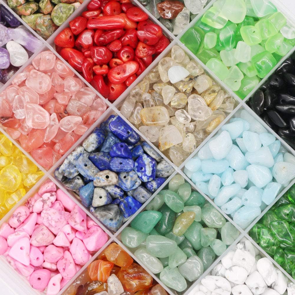 Chip Gemstone Beads Irregular Natural Stones Loose Stones Making Bracelets Necklaces and Rings