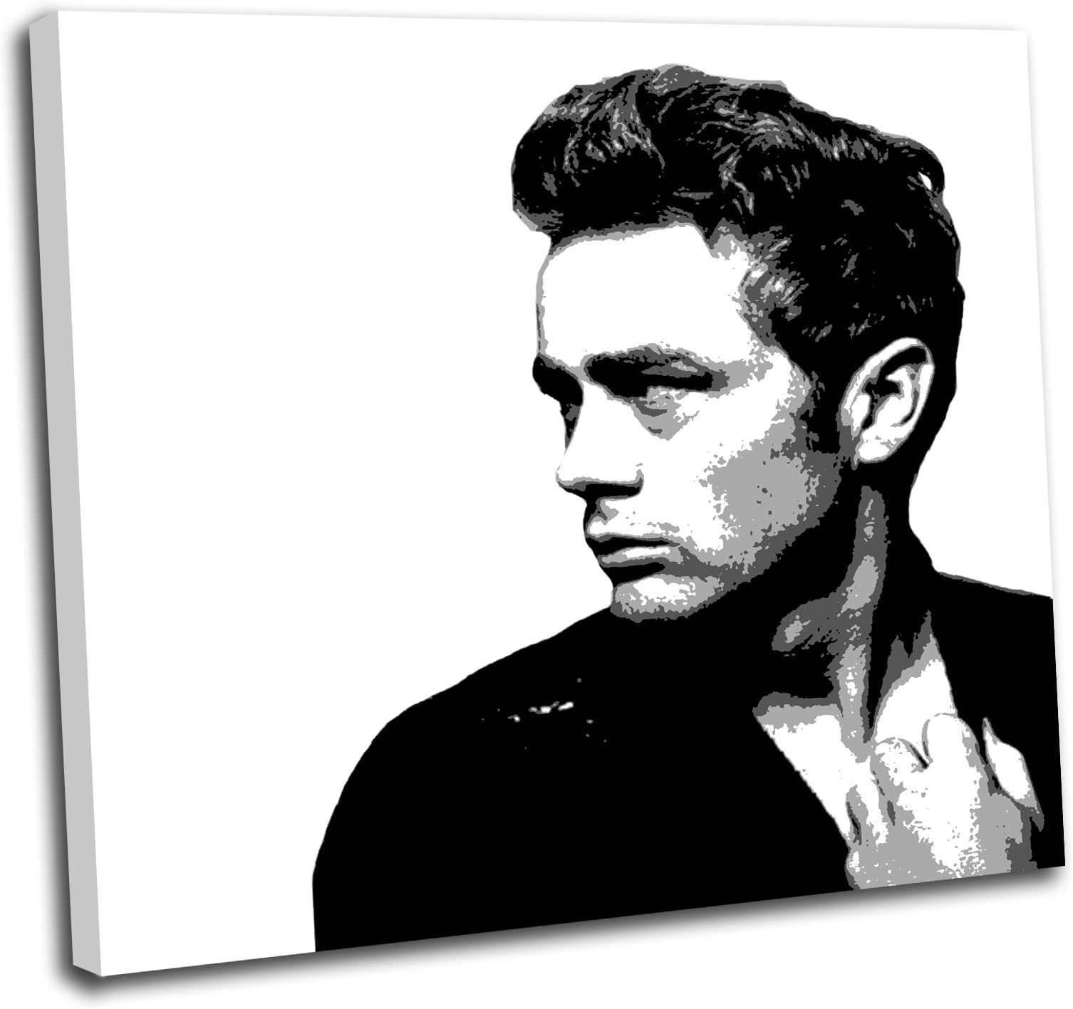 Canvas Culture - James Dean Pop Art Box Framed Canvas Art Print Picture 2 Original 60 x 60cm