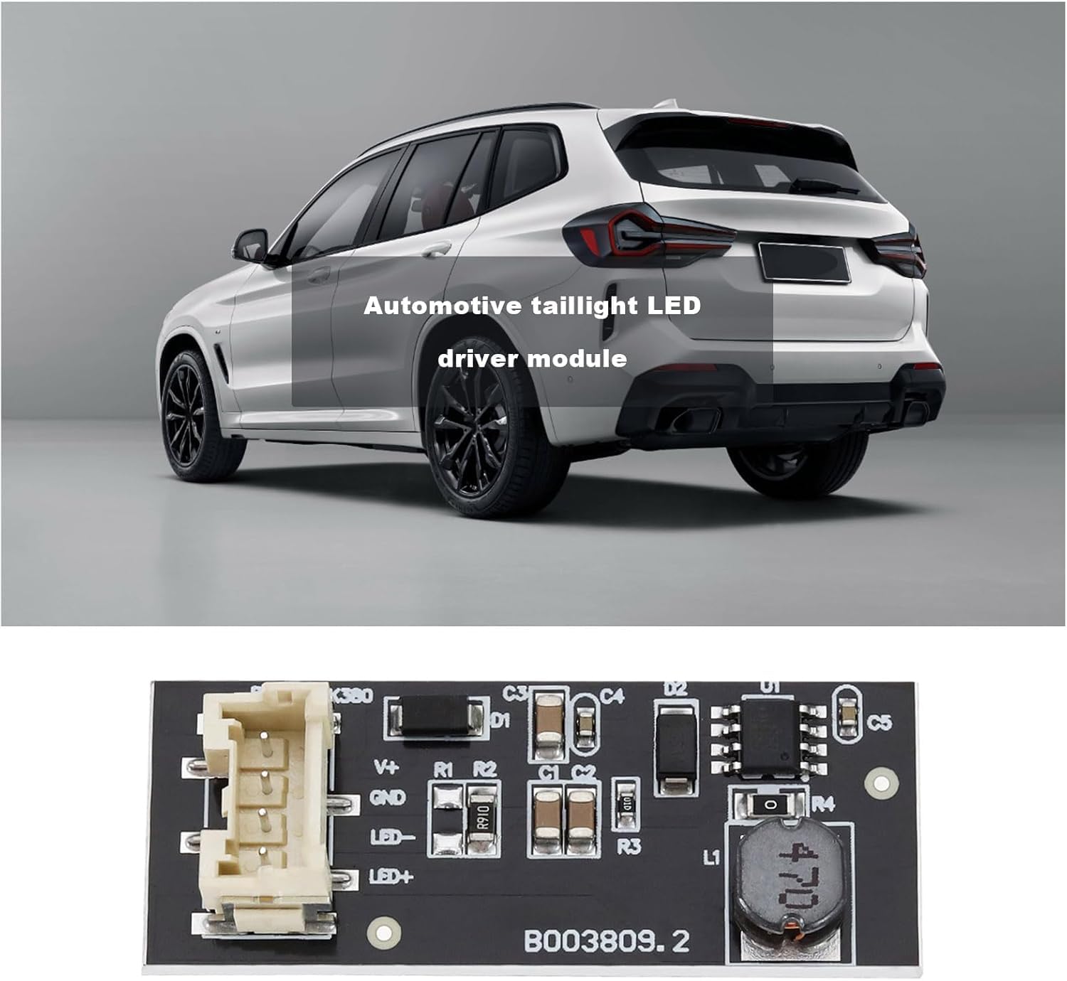 Placa Controladora LED Para Luz Trasera BMW X3 F25 - Módulo De Repuesto Plug-and-play, 2 Unidades