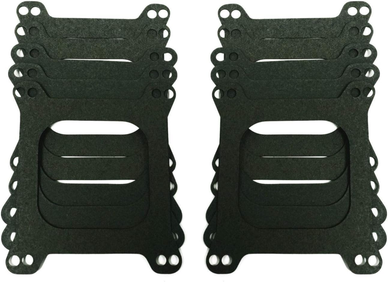 Pirate Mfg (10) Holley Carburetor Base Gaskets Open Center