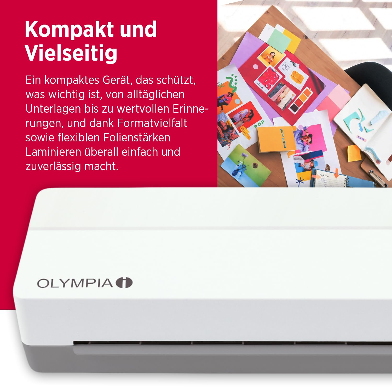Olympia A 130 Combo DIN A3 Laminiergerät mit Schneidegerät (80