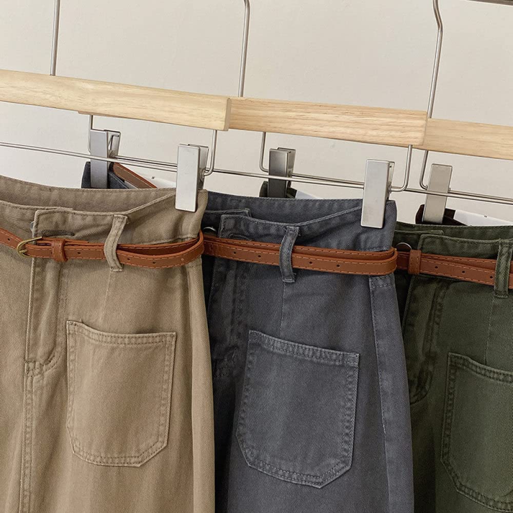 Röcke Damen,Midi-Rock Für Damen, Grün, Hohe Taille, Cargo-Schlitz, Jeans, Gerader Rock, Um Die Hüften Gewickelt, Mit Taschengürtel, A-Linie, Mode, Lange Röcke Für Mädchen, Damen