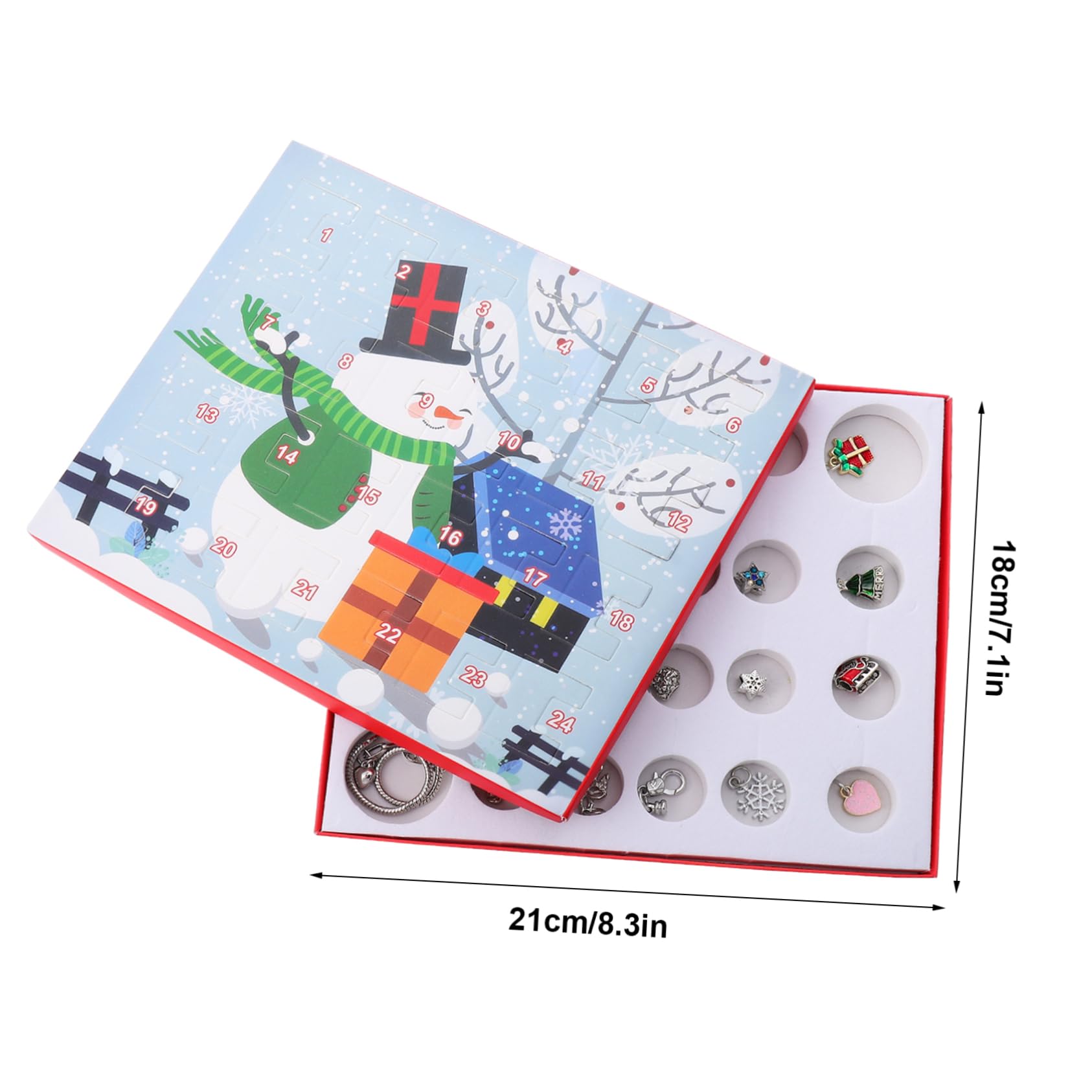 Artibetter 1Set Christmas Bell and Snowflake Bracelet Fashionable Hand Accessories for Holiday Decorations Xmas Present Hand Ornament for Celebrations