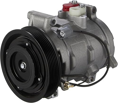 SCHNECKE Compresor de CA y embrague de A/C compatible con HONDA ACCORD L4 2.4L 03-07 / ACCORD V6 3.0L 2007 03 04 05 06 07