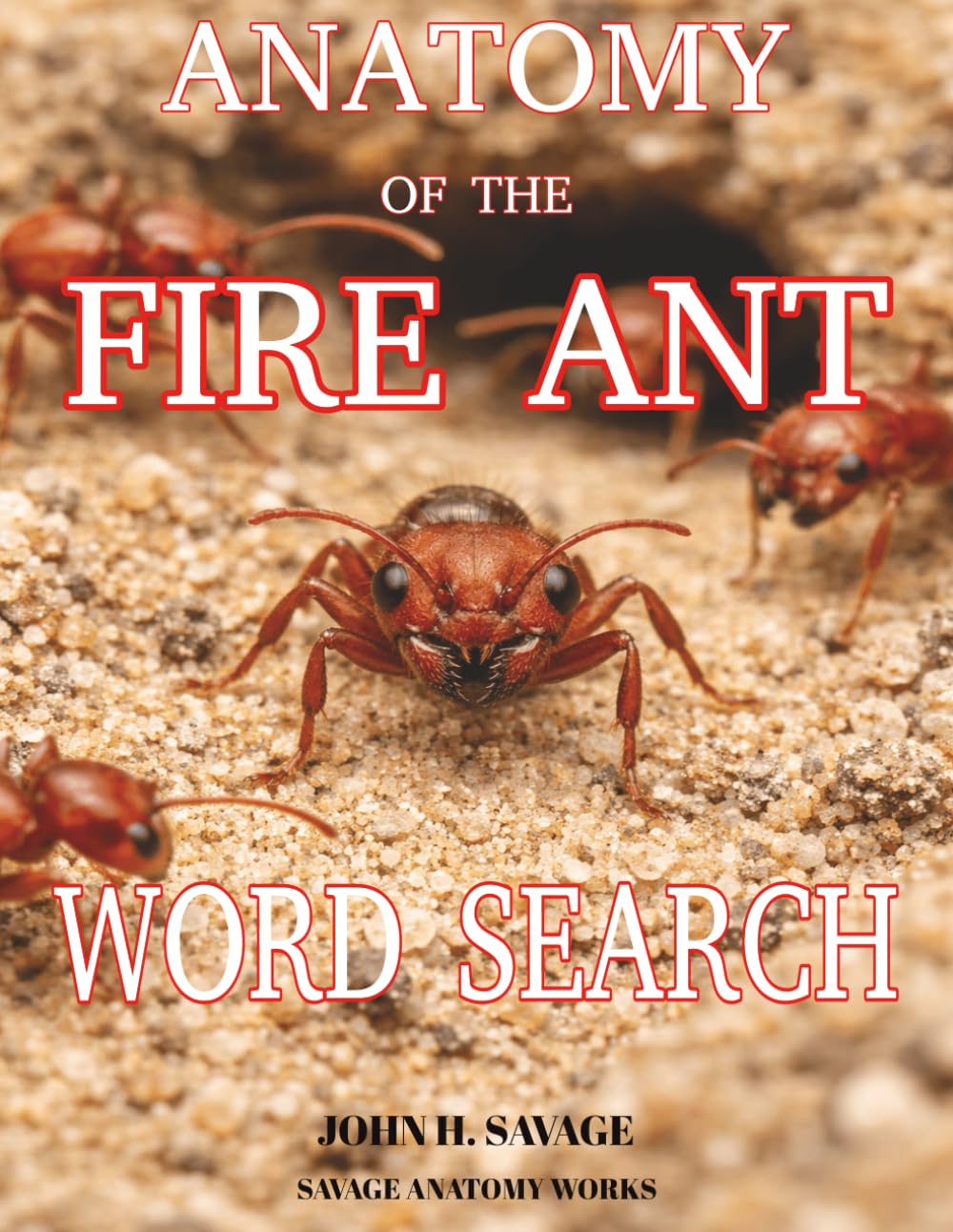 ANATOMY OF THE FIRE ANT WORD SEARCH: STING ENGINEERING AND COLONY MACHINERY WORD SEARCH (Savage Anatomy)