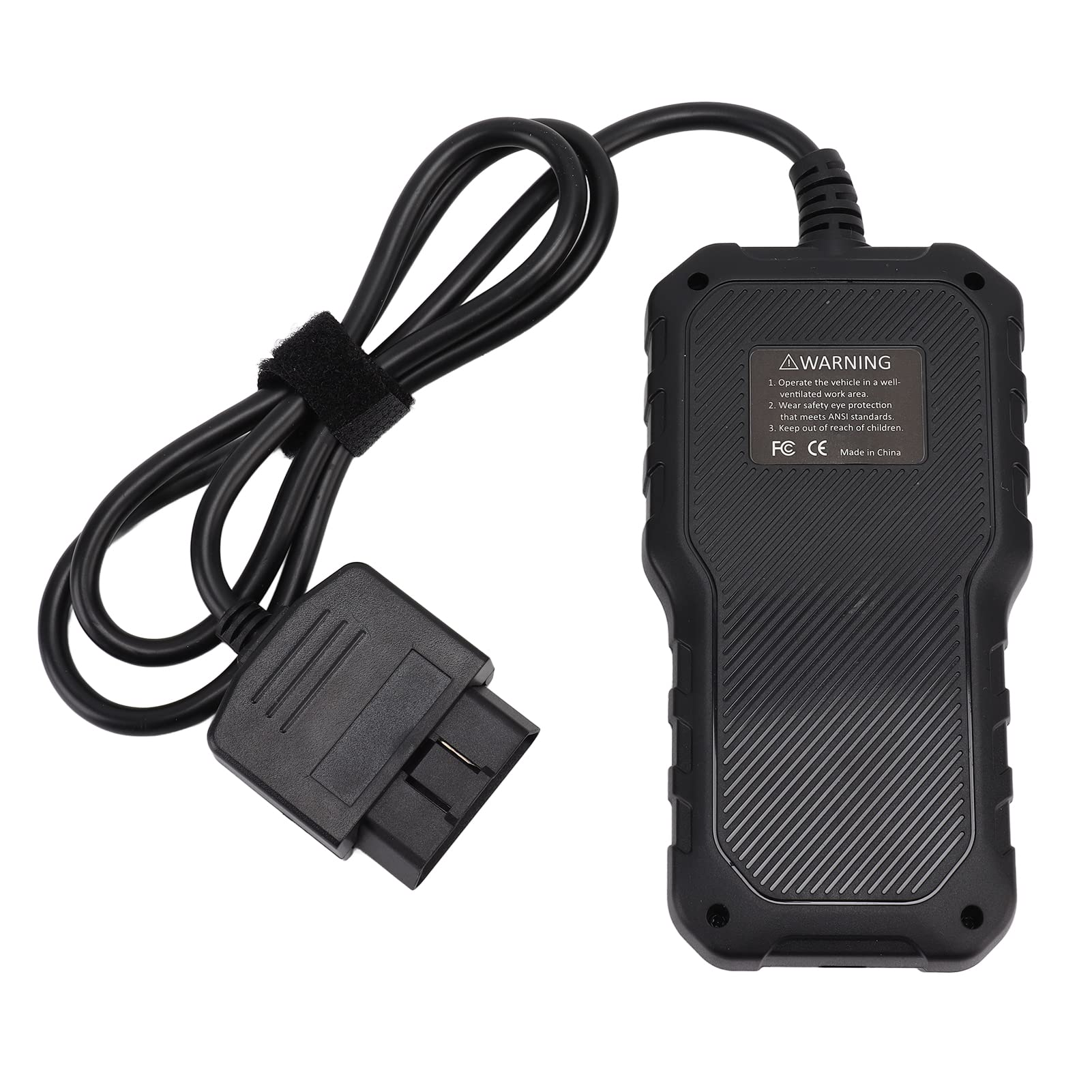 OBD-Scanner-Codeleser, Kfz-Diagnose-Scan-Tool, Motorleuchte mit QR-Barcode-Scanner prüfen, kompaktes ABS-Design für Pkw, LKW, SUV