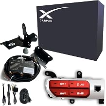 OEM Style Auxiliary Switch Bank Kit,Aux Switch Panel Dash 4 Buttons 4x30A for Wrangler JL 2018-2026 & Gladiator JT 2019-2026Red