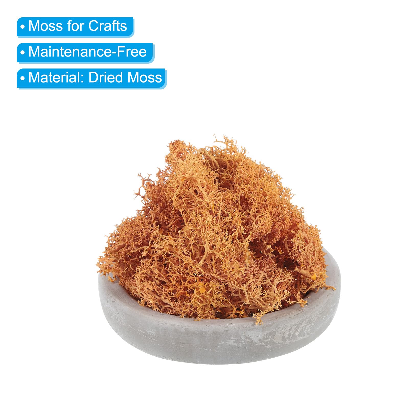PATIKIL 3.5 OZ Fake Moss - Image 3