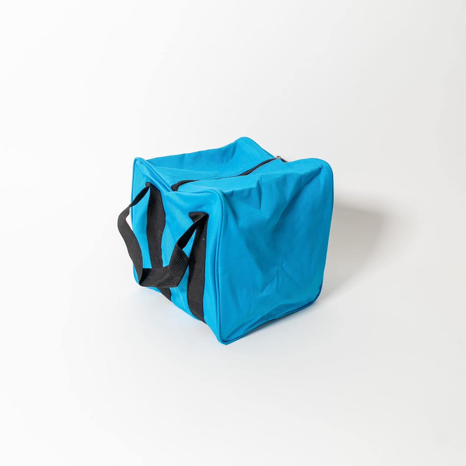 BuyBocceBalls New Listing - Premium Quality - Extra Heavy Duty Nylon Bocce Bag - Light Blue with Black Handles