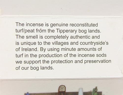 Miniatura 3 de Caja de recarga de césped irlandés/turba (12 mini césped de incienso de césped)