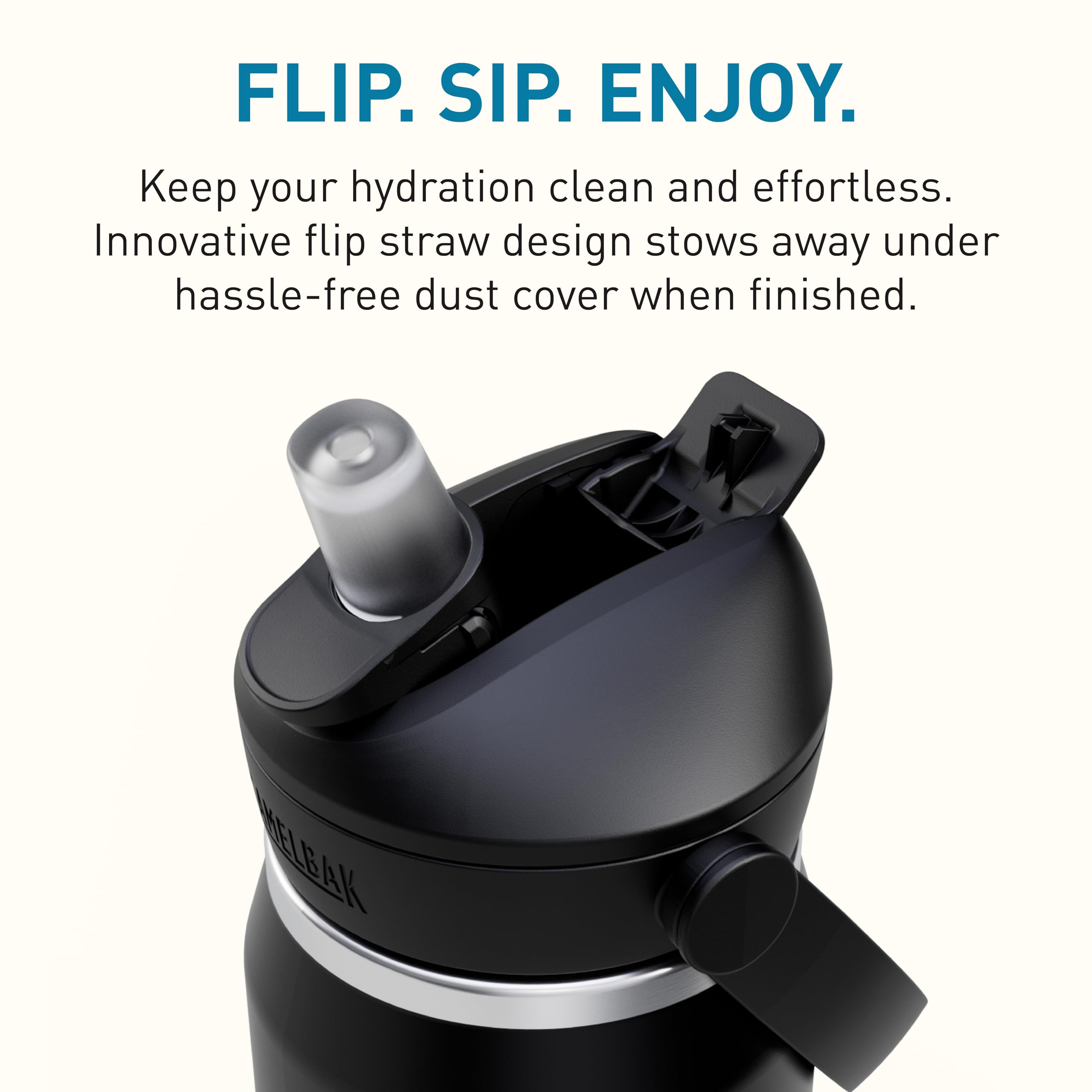 CamelBak Thrive Flip Straw VSS Borracce Black 750 ml