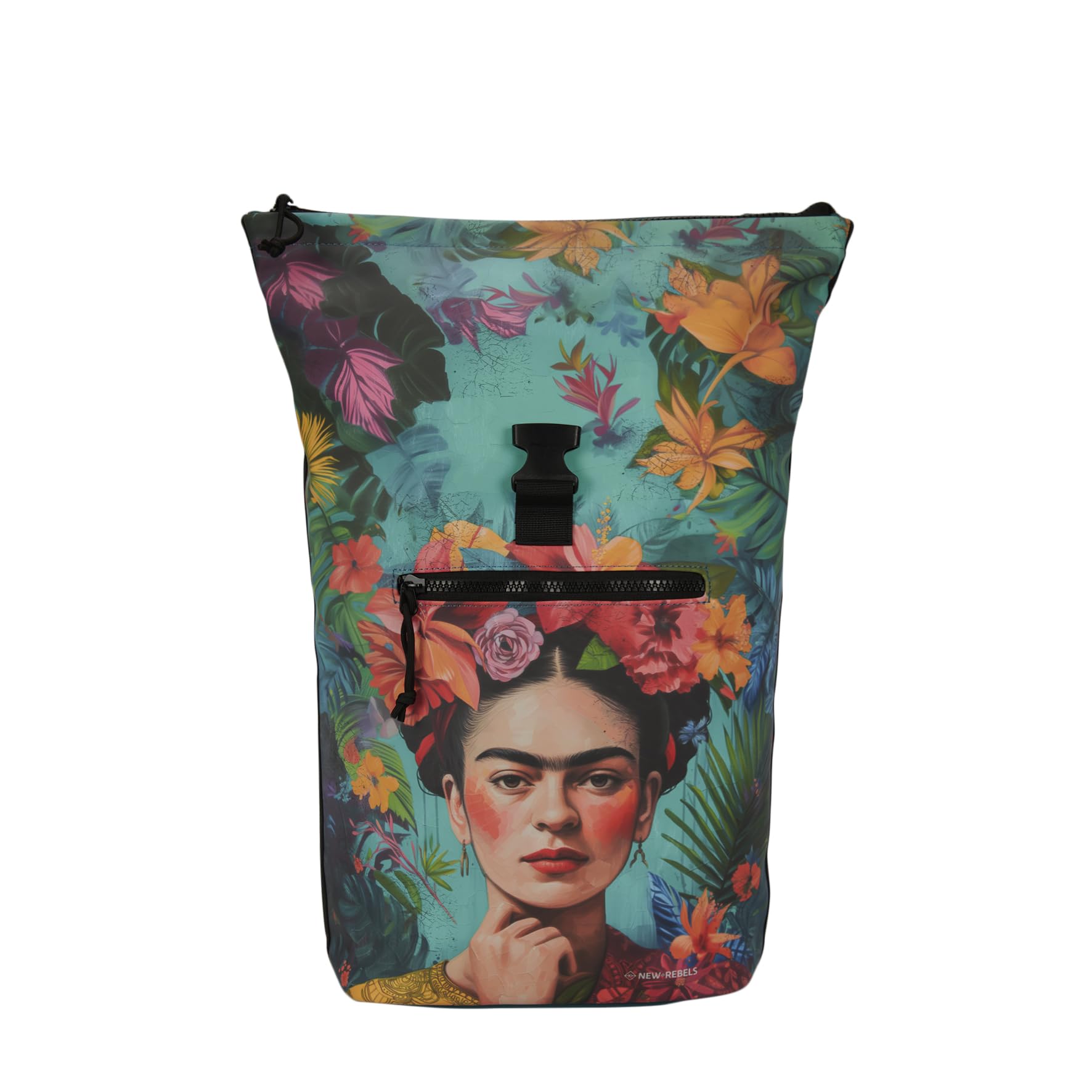 Mart Art New York Flowerhead Rolltop Rucksack 16L