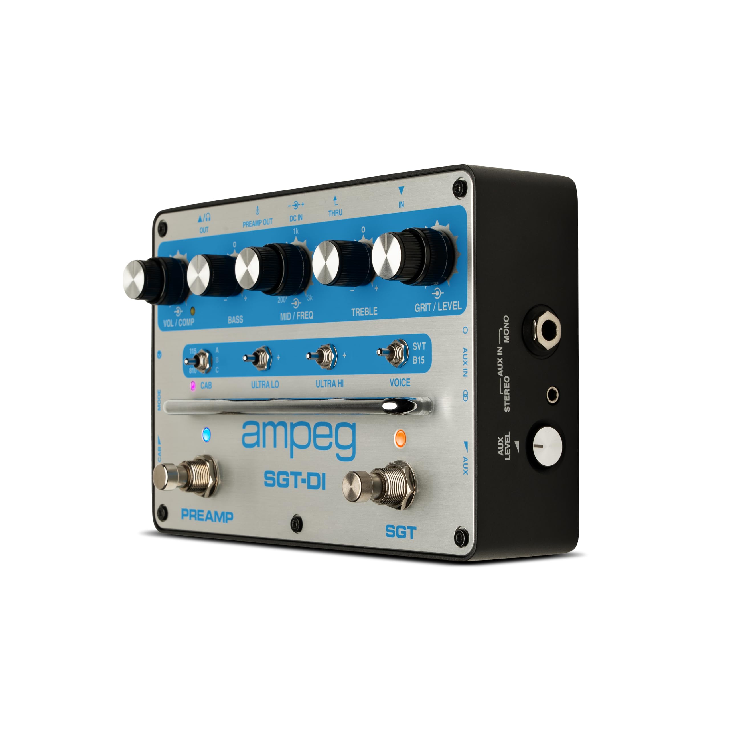 Amazon.com: Ampeg SGT-DI Preamp Compressor and DI Blue Line