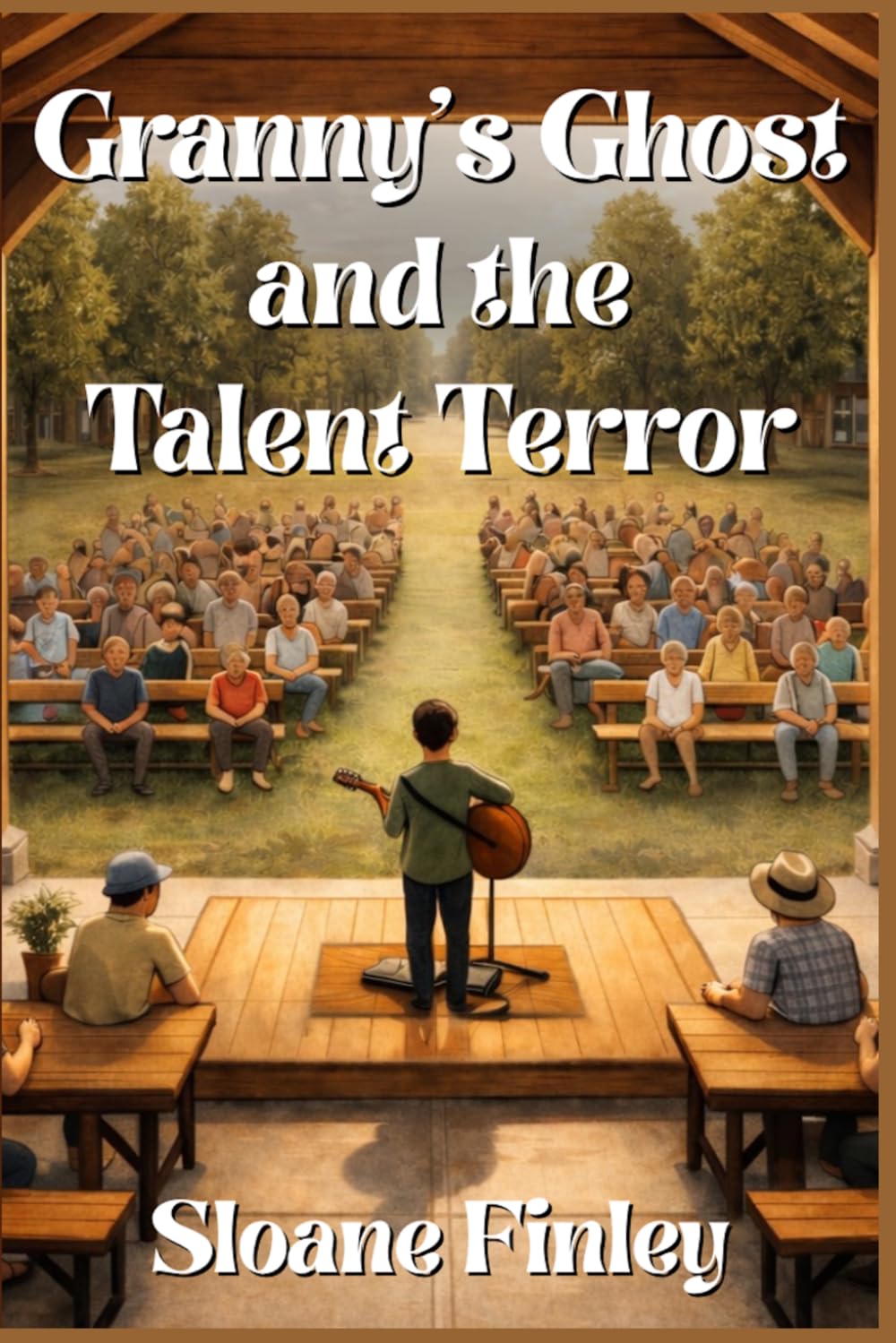 Granny’s Ghost and the Talent Terror: 25 (Ghostly Gumshoe Cozy Mysteries)