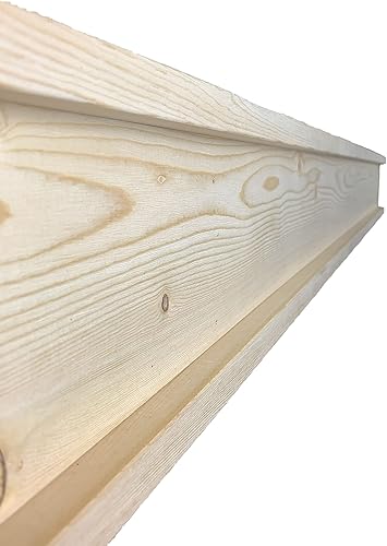 Miniatura 9 de Mantel rústico  Mantel de chimenea para decoración  Estante de madera  Fabricado en Estados Unidos  Estante flotante  Envoltura de chimenea de