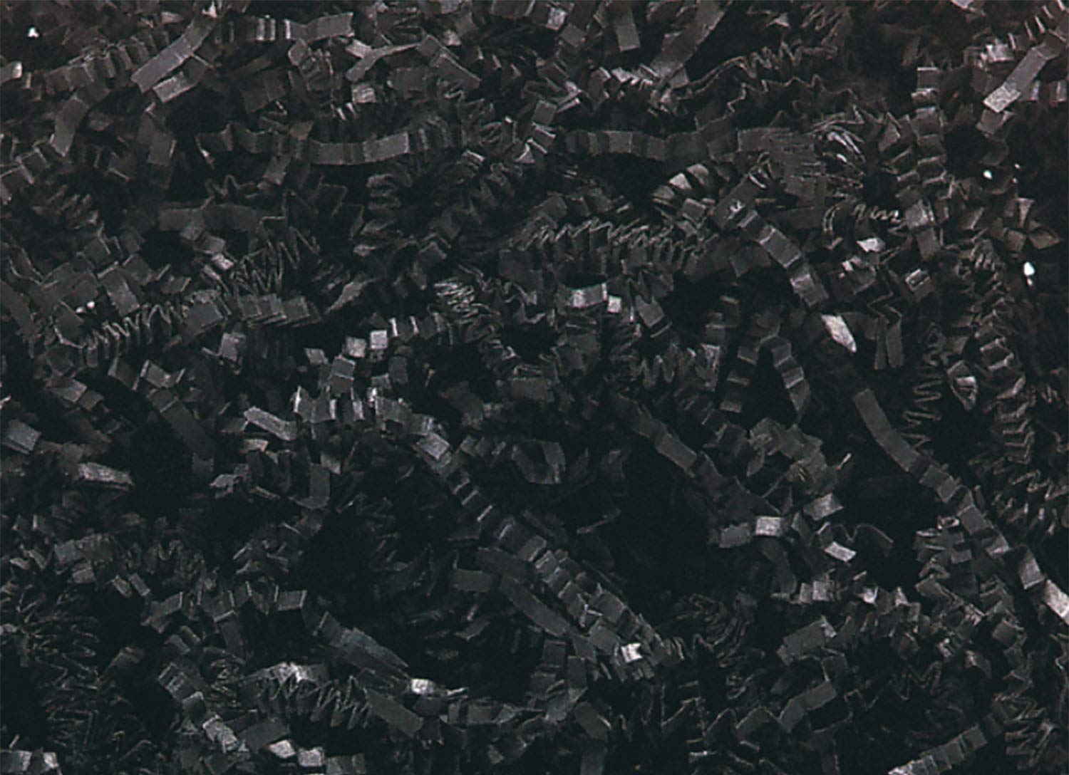 MagicWater Supply Crinkle Cut Paper Shred Filler - 1LB Black - Decorative & Protective Packaging for Bridesmaid Gifts & Bridesmaid Proposal Gifts Holiday Stuffers Birthdays Wedding & Anniversaries