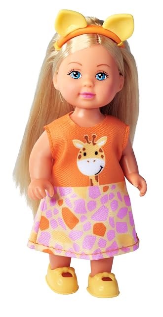 Foto 4 de 6 de Simba Evi Love Cutie 105733623 - Muñeca de Juguete con Diadema, 12 cm, a Partir de 3 años